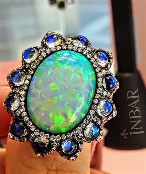 Lunar magic opal ring